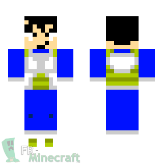 Aperçu de la skin Minecraft Son Goku - Dragon Ball Z