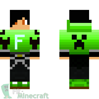 Aperçu de la skin Minecraft FauconGamer