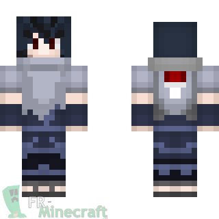 Aperçu de la skin Minecraft Sasuke Uchiwa - Naruto