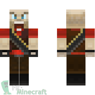 Aperçu de la skin Minecraft Heavy - Team Fortress 2