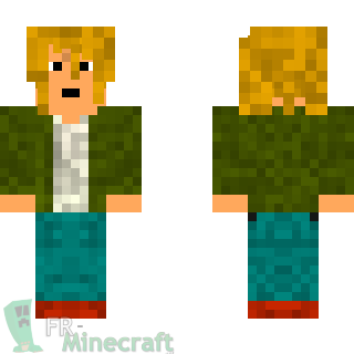 Aperçu de la skin Minecraft Kurt Cobain - Nirvana