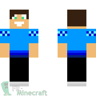 Aperçu de la skin Minecraft Garçon