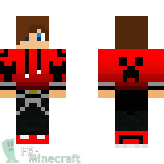 Aperçu de la skin Minecraft Ado