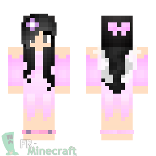 Aperçu de la skin Minecraft Yui - Sword Art Online