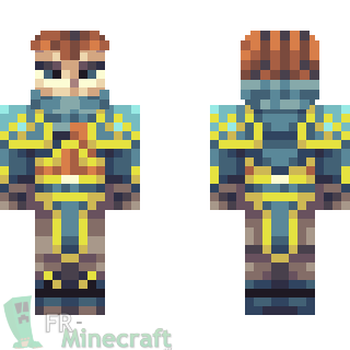 Aperçu de la skin Minecraft Garen - League of Legends