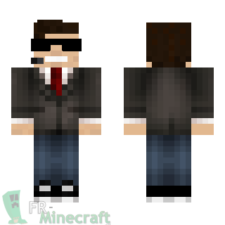 Aperçu de la skin Minecraft James Bond