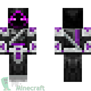 Aperçu de la skin Minecraft Ender assassin