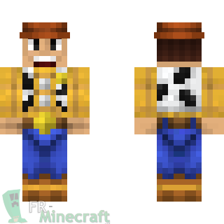 Aperçu de la skin Minecraft Woody - Toys Story