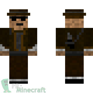 Aperçu de la skin Minecraft Gangster