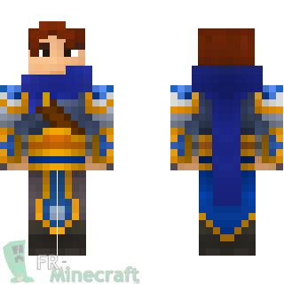 Aperçu de la skin Minecraft Garen - League of Legends