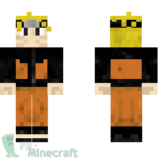 Aperçu de la skin Minecraft Naruto