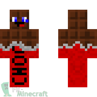 Aperçu de la skin Minecraft Chocolat