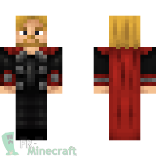 Aperçu de la skin Minecraft Thor