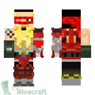 Aperçu de la skin Minecraft Torbjorn - Overwatch