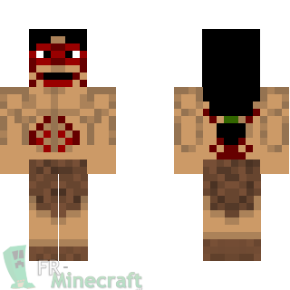 Aperçu de la skin Minecraft Indien