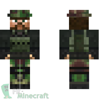 Aperçu de la skin Minecraft Captain Price - Call of Duty 4