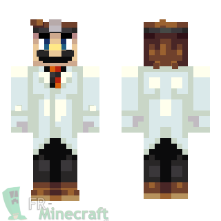 Aperçu de la skin Minecraft Dr. Mario - Super Mario Bros