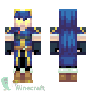 Aperçu de la skin Minecraft Marth - Fire Emblem