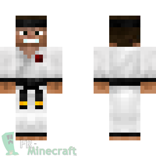 Aperçu de la skin Minecraft Karatéka