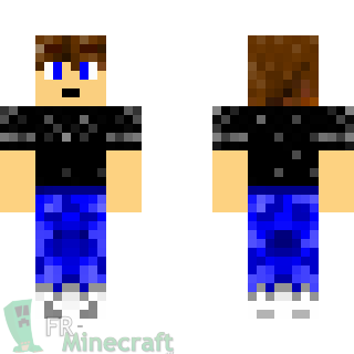 Aperçu de la skin Minecraft Garçon stylé