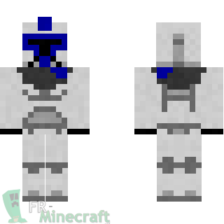 Aperçu de la skin Minecraft Clone Trooper - Star wars