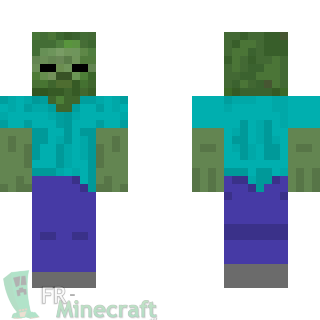 Aperçu de la skin Minecraft Zombie