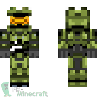 Aperçu de la skin Minecraft Halo