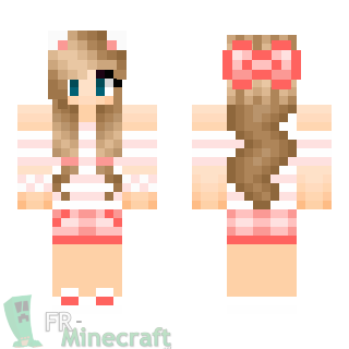 Aperçu de la skin Minecraft Fille