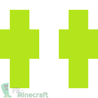 Aperçu de la skin Minecraft Vert