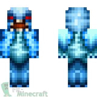 Aperçu de la skin Minecraft Monstre des glaces