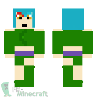 Aperçu de la skin Minecraft Shimy - Les légendaires