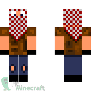 Aperçu de la skin Minecraft Terroriste