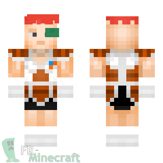 Aperçu de la skin Minecraft Reccome - Dragon Ball Z