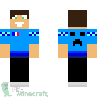 Aperçu de la skin Minecraft Garçon