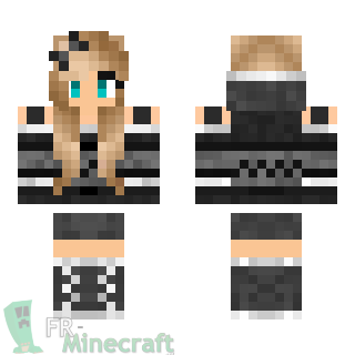 Aperçu de la skin Minecraft Fille