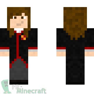 Aperçu de la skin Minecraft Hermione - Harry Potter