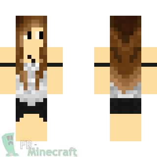 Aperçu de la skin Minecraft Aventurière