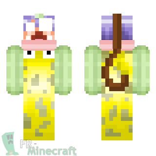 Aperçu de la skin Minecraft Ampiflor - Pokémon