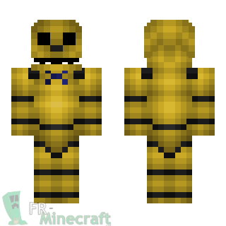 Aperçu de la skin Minecraft Golden Freddy - FNAF