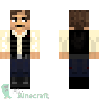 Aperçu de la skin Minecraft Han Solo - Star Wars