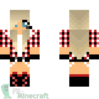 Aperçu de la skin Minecraft Bucheronne