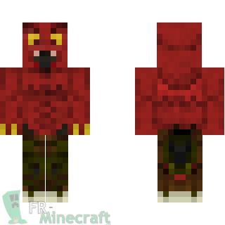 Aperçu de la skin Minecraft Satan