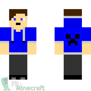 Aperçu de la skin Minecraft Mec cool