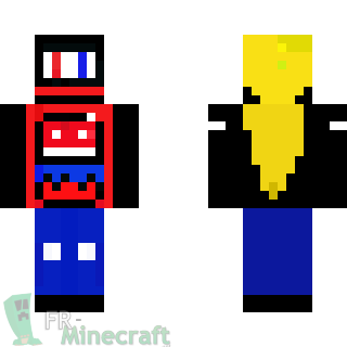 Aperçu de la skin Minecraft Bonjour