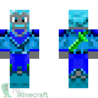 Aperçu de la skin Minecraft flashy