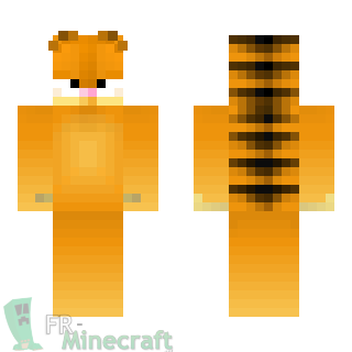 Aperçu de la skin Minecraft Garfield