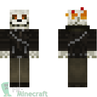 Aperçu de la skin Minecraft Ghost Rider