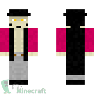 Aperçu de la skin Minecraft Dracule Mihawk, Oeil de Faucon - One Piece