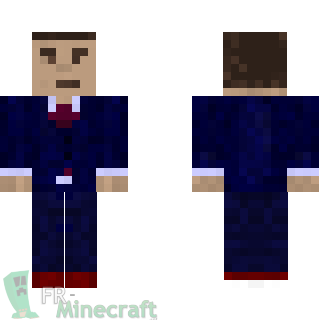 Aperçu de la skin Minecraft Doctor Who