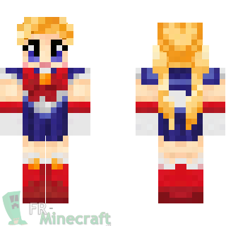 Aperçu de la skin Minecraft Sailormoon